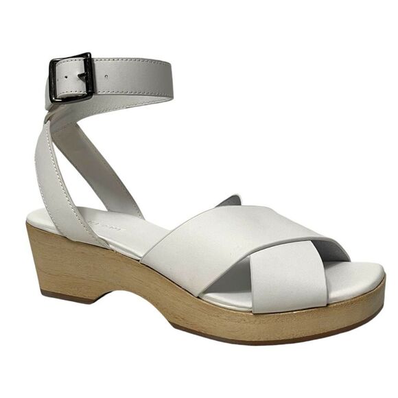 NWT EVERLANE The Clog Sandal White Leather 7 - Picture 11 of 11